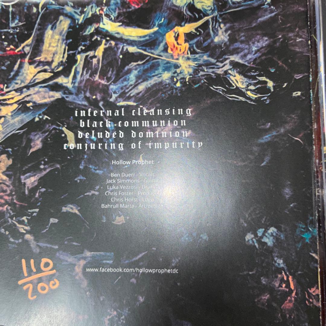 Deathcore CD Hollow Prophet/Hellhole Hand-numbered 110/200 Used Excellent | Japansoundstore