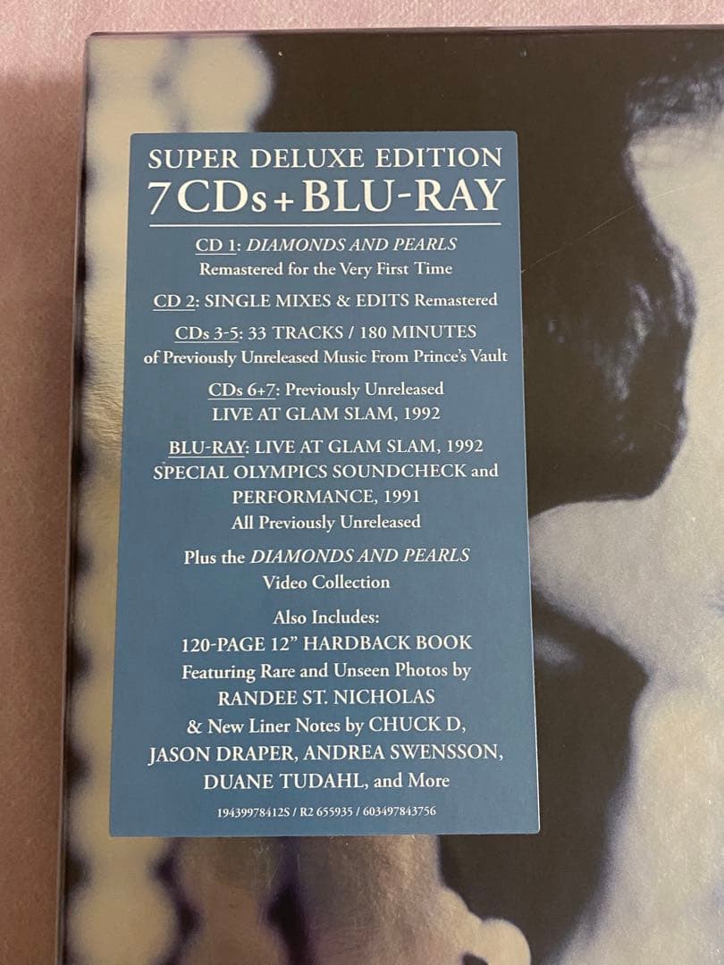 Prince Diamonds and Pearls Super Deluxe Edition 7CD Blu-ray | Japansoundstore