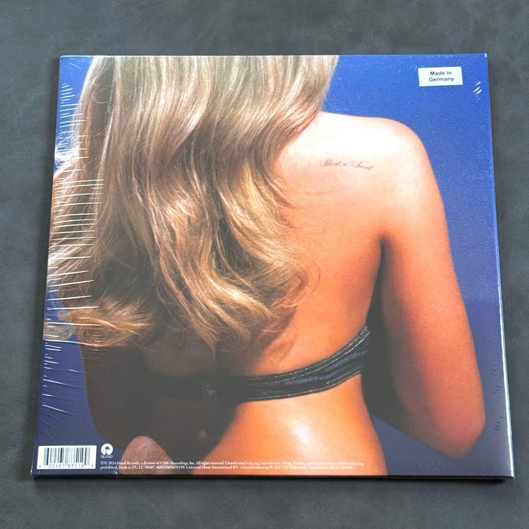 Sabrina Carpenter Short n' Sweet Baby Blue Vinyl LP Pop Album