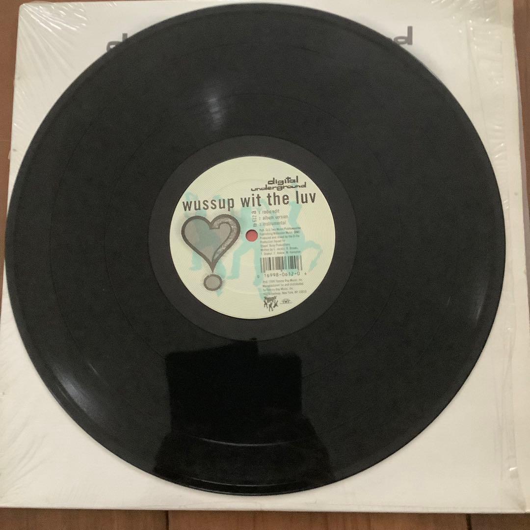Digital Underground - Wussup Wit The Luv - 12" Vinyl Hip Hop Single Tommy Boy