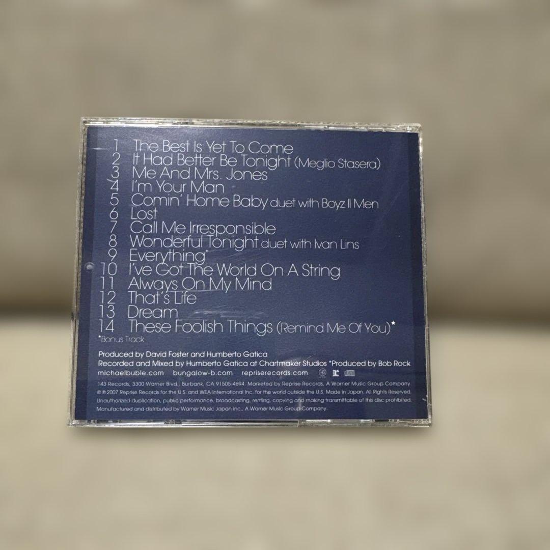 Michael Bublé Call Me Irresponsible CD Japan Press with OBI Limited Edition