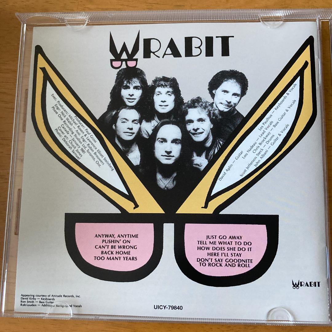 Wrabit - Wrough & Wready CD Japan Press Limited Edition with OBI Hard Rock