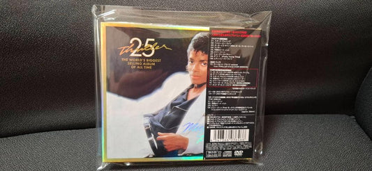 Michael Jackson Thriller 25 CD+DVD Japan Press Limited Edition with OBI 2008