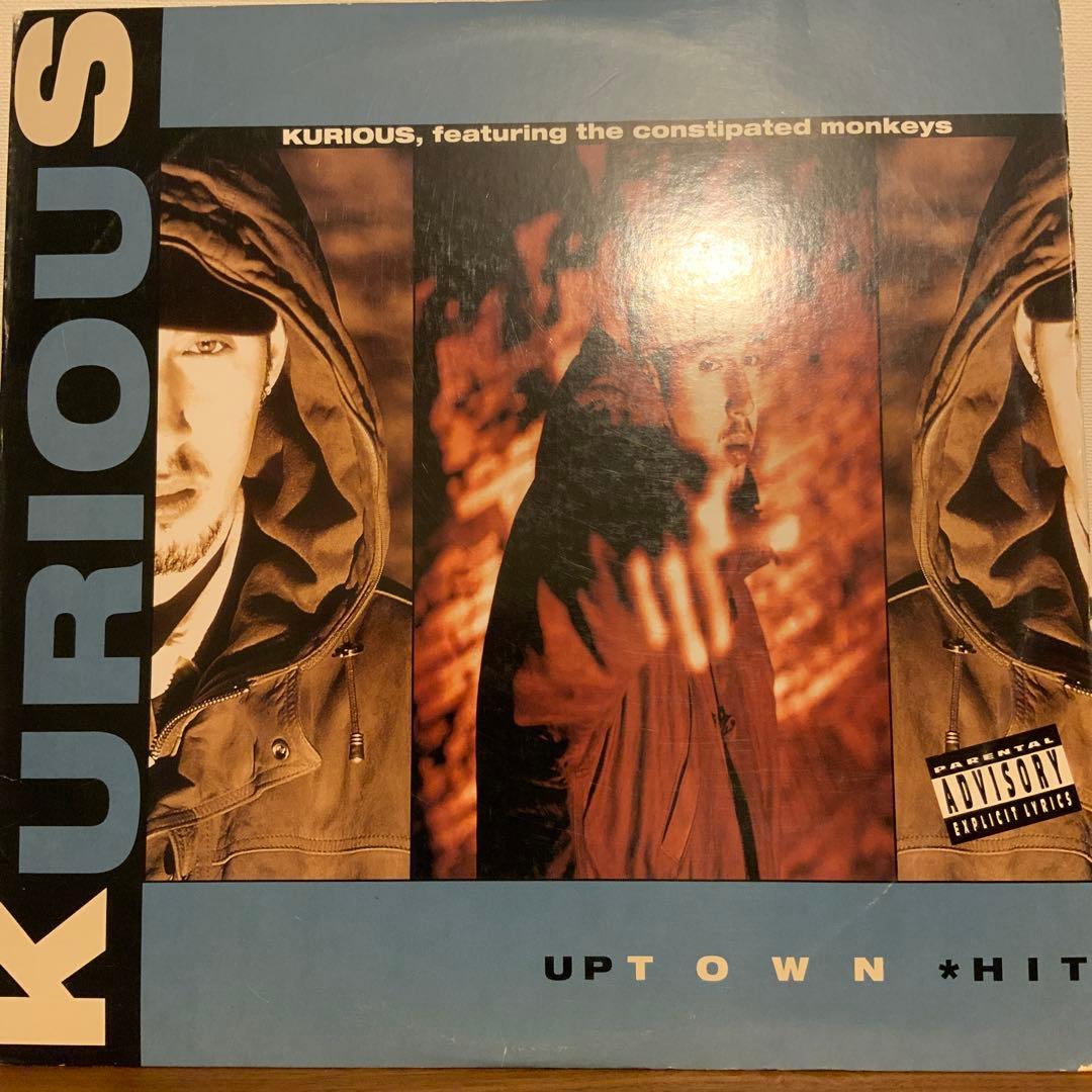 Kurious - Uptown Hit 12" Vinyl Record 1993 Hip Hop Columbia