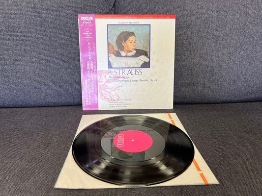 R. Strauss Don Juan Till Eulenspiegel Reiner Munch LP Japan RGC-1090 Vinyl OBI