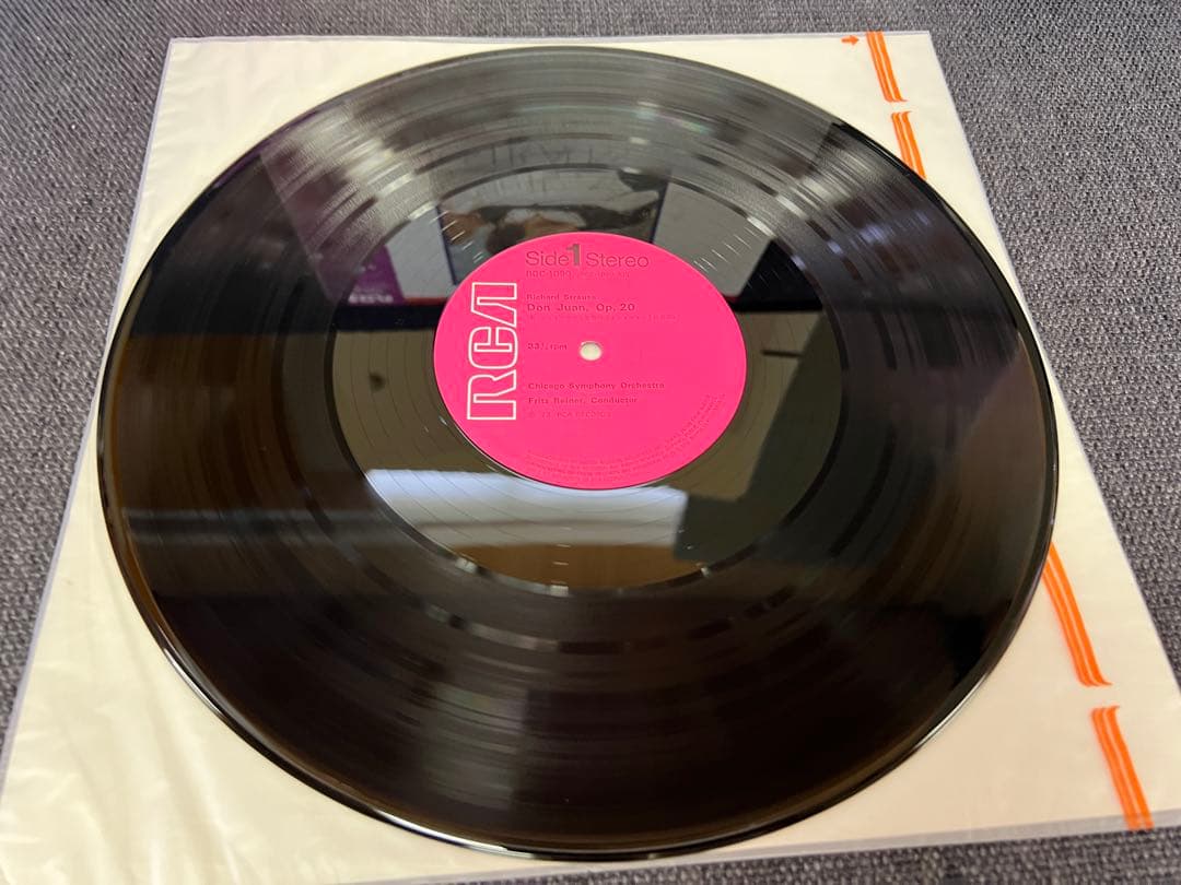 R. Strauss Don Juan Till Eulenspiegel Reiner Munch LP Japan RGC-1090 Vinyl OBI