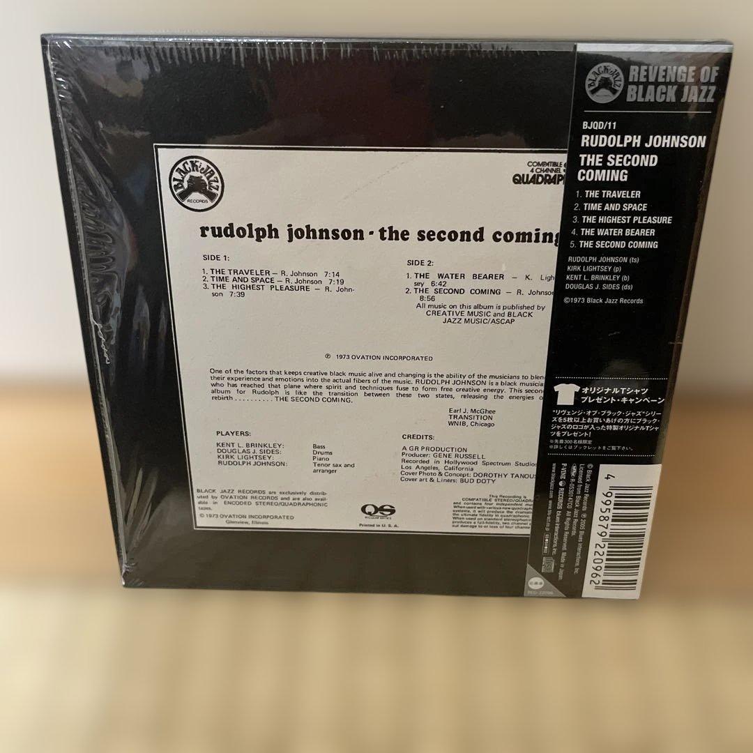 Rudolph Johnson The Second Coming CD Near Mint Paper Sleeve Jazz | Japansoundstore