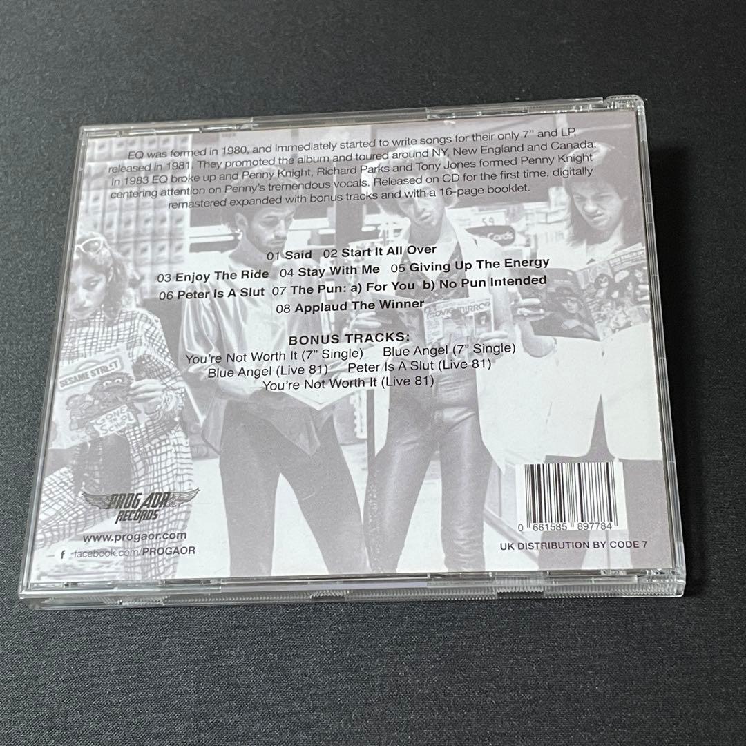 EQ Giving Up the Energy CD 1981 Pomp Rock Cult Rarity Remastered 2020 Import