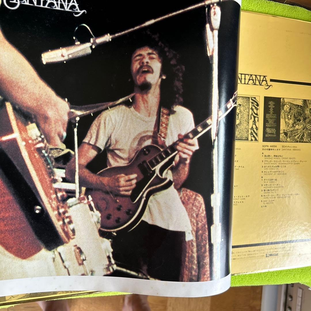 Santana LP Best 12 Songs (Black Magic Woman, etc.) + EP Used | Japansoundstore