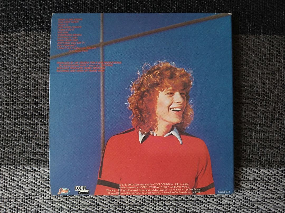 Joseph Williams AOR CD Complete Edition Near Mint Rare Discontinued | Japansoundstore
