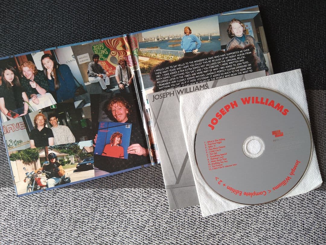 Joseph Williams AOR CD Complete Edition Near Mint Rare Discontinued | Japansoundstore