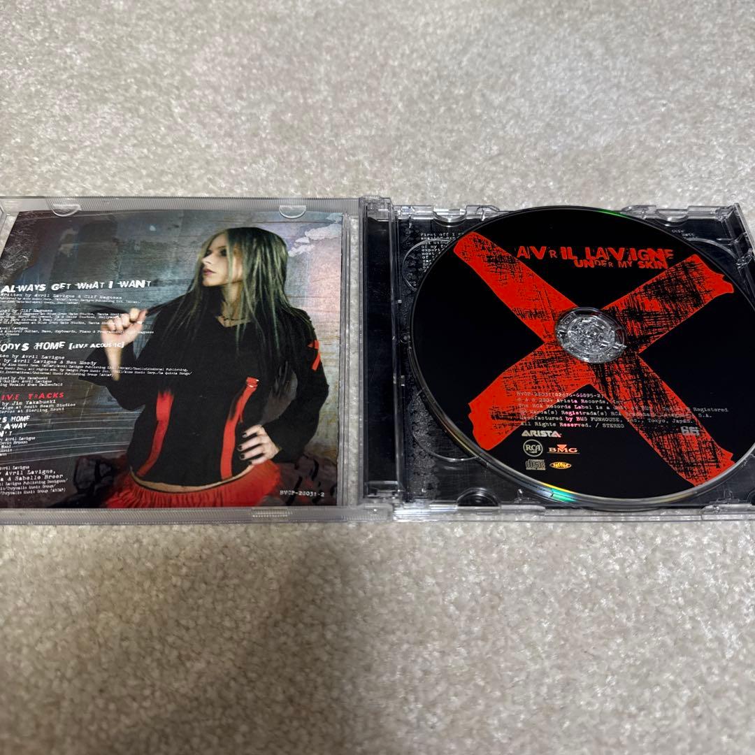 Avril Lavigne Under My Skin CD+DVD Limited Japan Edition Used Good | Japansoundstore