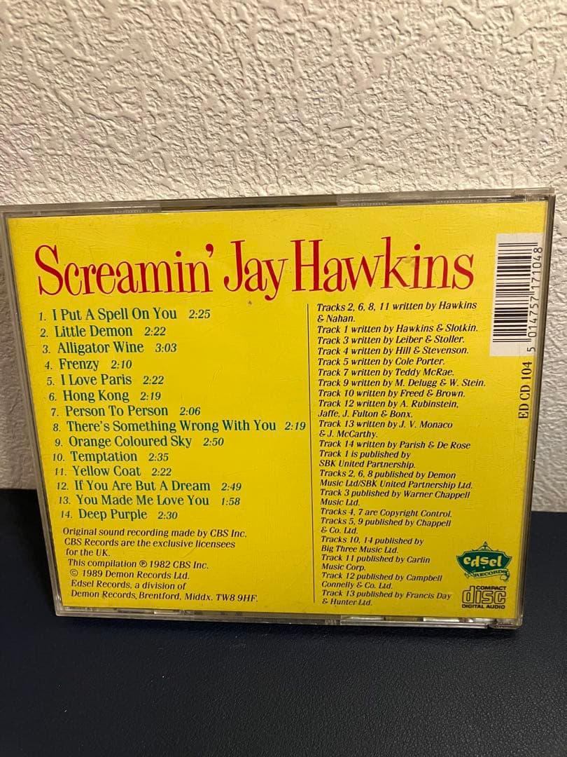 Screamin' Jay Hawkins CD Frenzy Limited Edition Picture Disc Edsel 1989