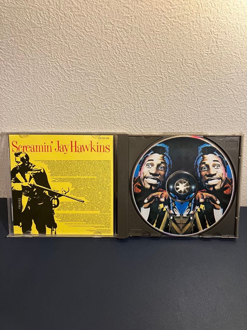 Screamin' Jay Hawkins CD Frenzy Limited Edition Picture Disc Edsel 1989