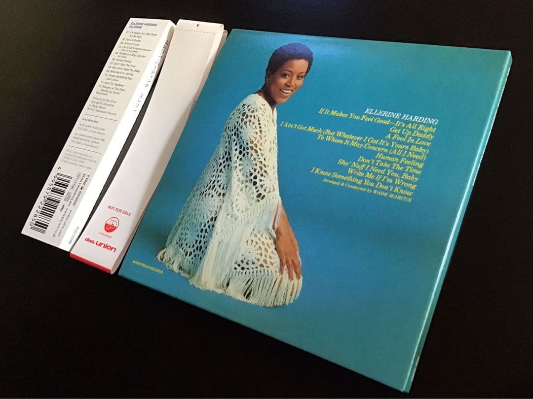 Ellerine Harding - Ellerine CD Japan Press Mini LP with OBI P-Vine 2007 Reissue