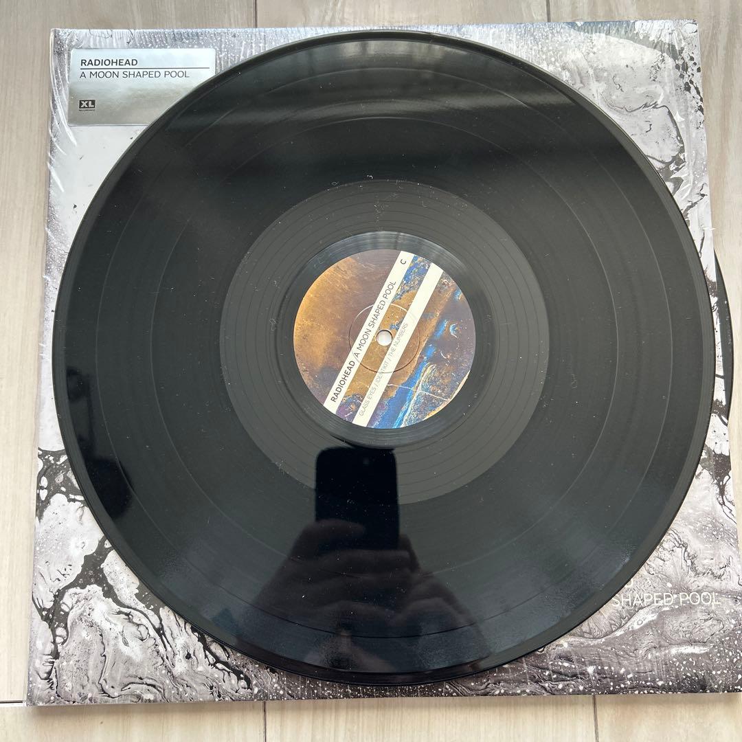 RADIOHEAD A MOON SHAPED POOL 2LP Black Vinyl 2016 XL Recordings Art Rock