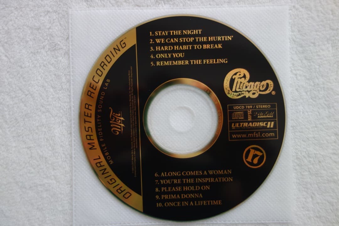 Chicago - 17 Mobile Fidelity SACD, UltraDisc II, Limited Numbered Edition 2011