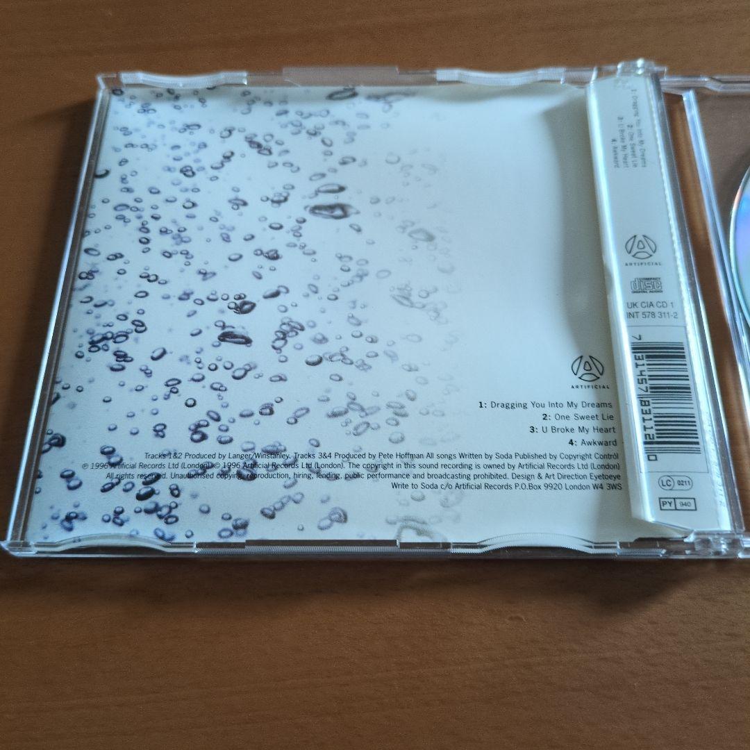 Soda - Dragging You Into My Dreams CD Limited Edition 1996 Artificial Records