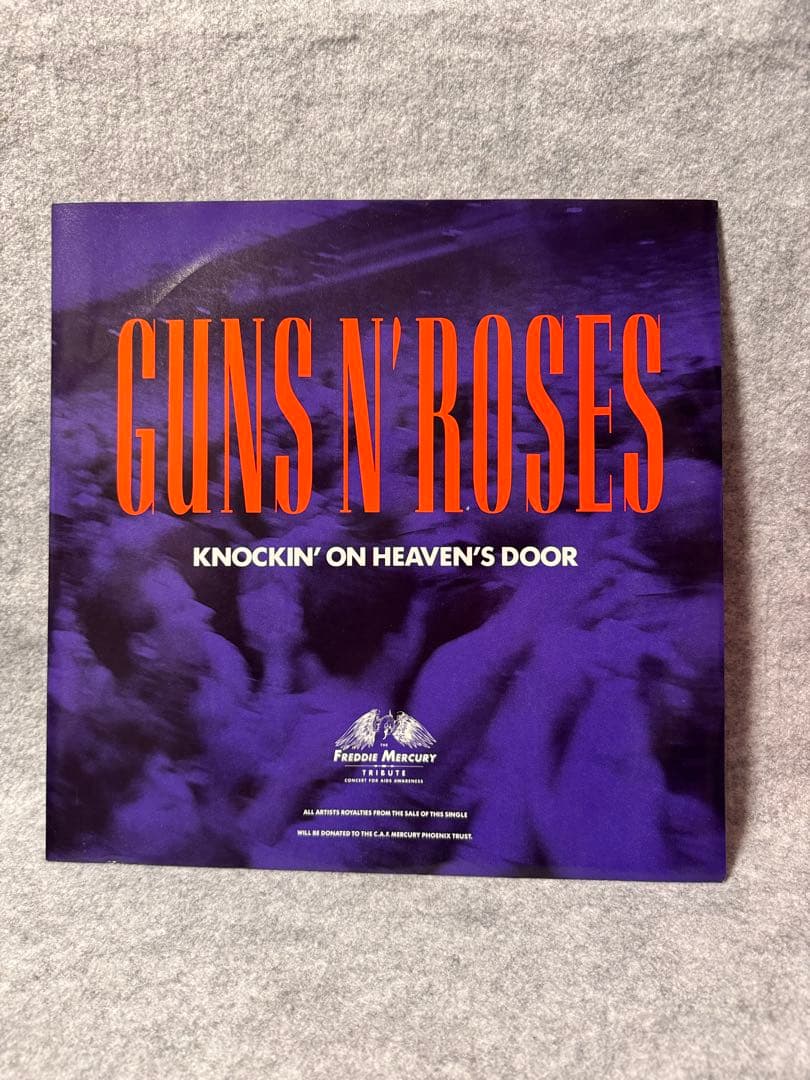 Guns N' Roses Knockin' On Heaven's Door 7" Vinyl Single UK Pressing 1992