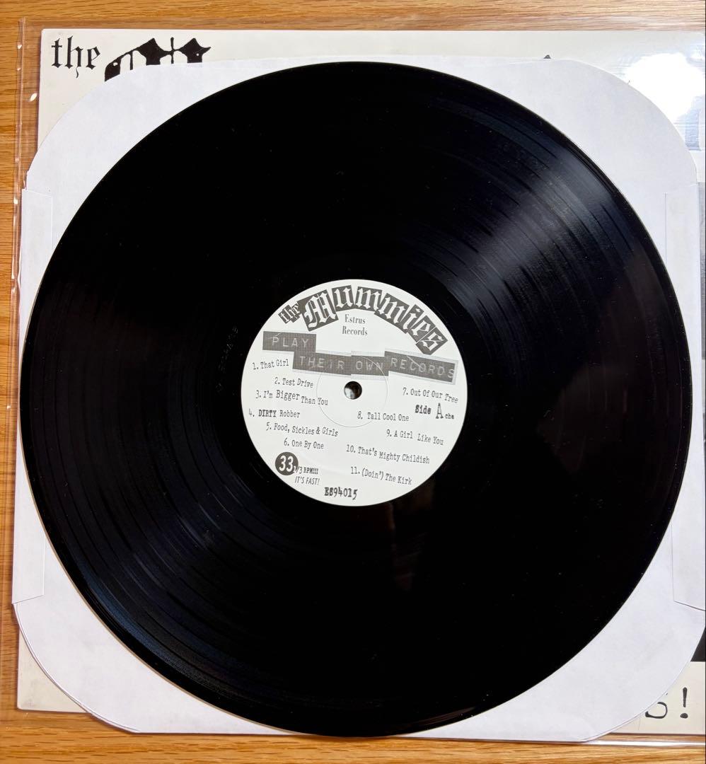 The Mummies - Play Their Own Records! LP Garage Punk Estrus Records US Pressing