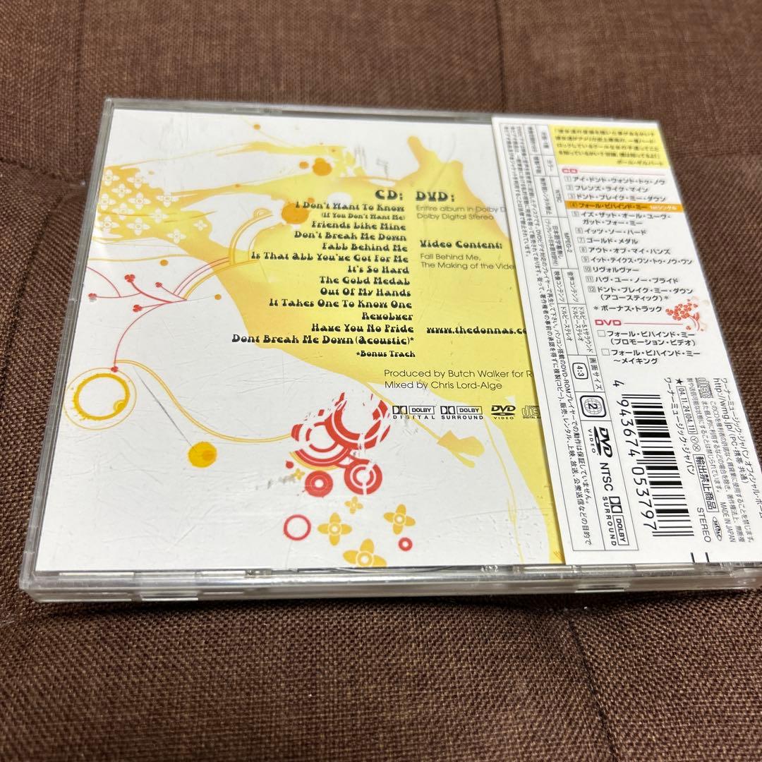 The Donnas Gold Medal CD+DVD Japan Press with Obi Limited Edition 2004