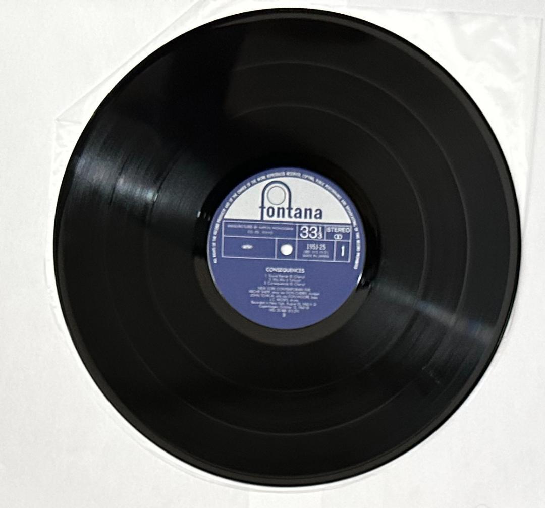 New York Contemporary Five - Consequences LP Japan 195J-25 Free Jazz Vinyl