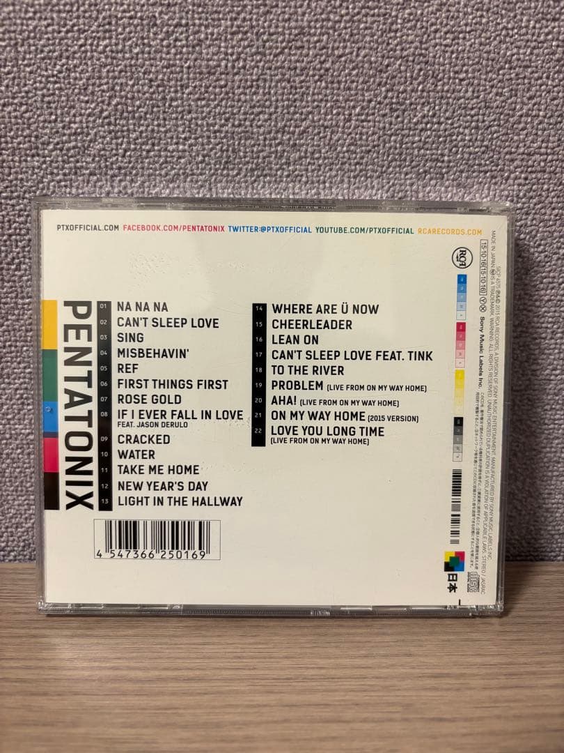 Pentatonix - Pentatonix (Self-Titled) Japan Press CD 2015 Edition