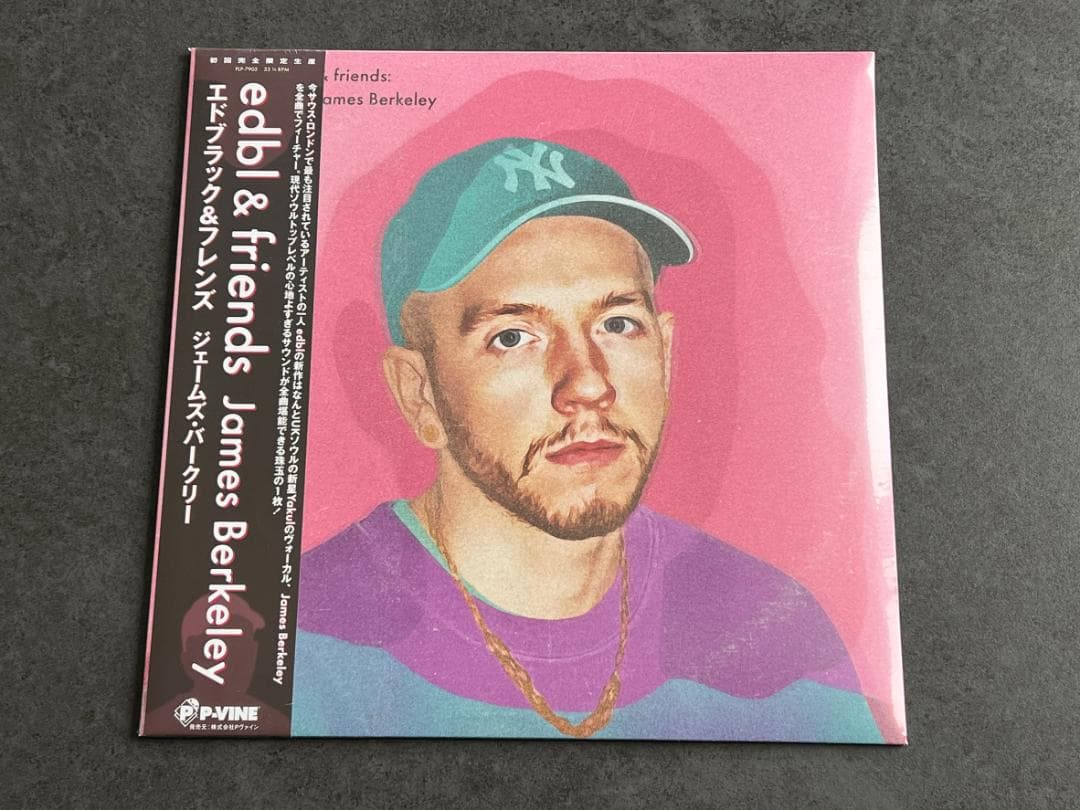 edbl & friends - James Berkeley Vinyl LP Japan Pressing OBI Limited Edition