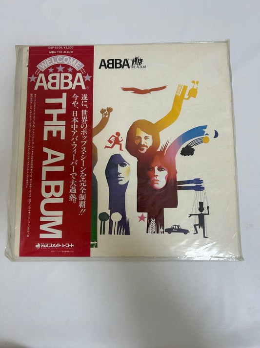ABBA - The Album LP Vinyl Japan Pressing with Obi Strip