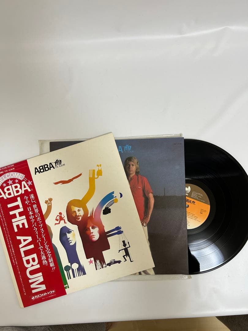 ABBA - The Album LP Vinyl Japan Pressing with Obi Strip