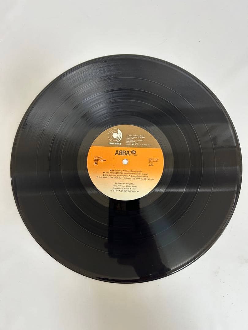 ABBA - The Album LP Vinyl Japan Pressing with Obi Strip