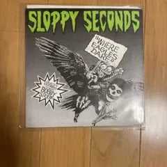Sloppy Seconds Where Eagles Dare 7" Red Vinyl Bobby Steele Misfits Punk Rare