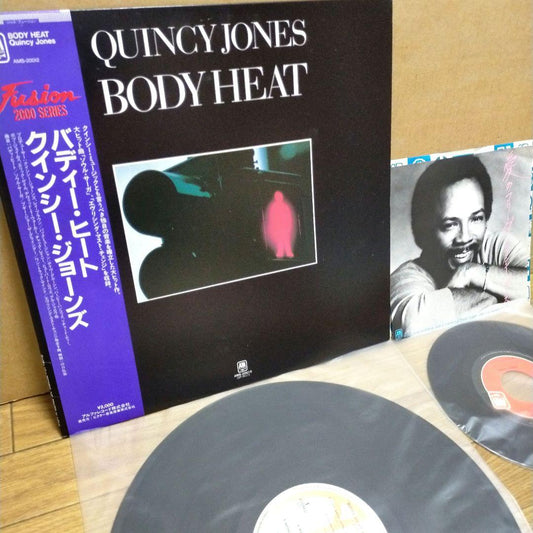 Quincy Jones Body Heat Vinyl LP A&M Japan AMS-20012 Obi Jazz Fusion Rare Groove