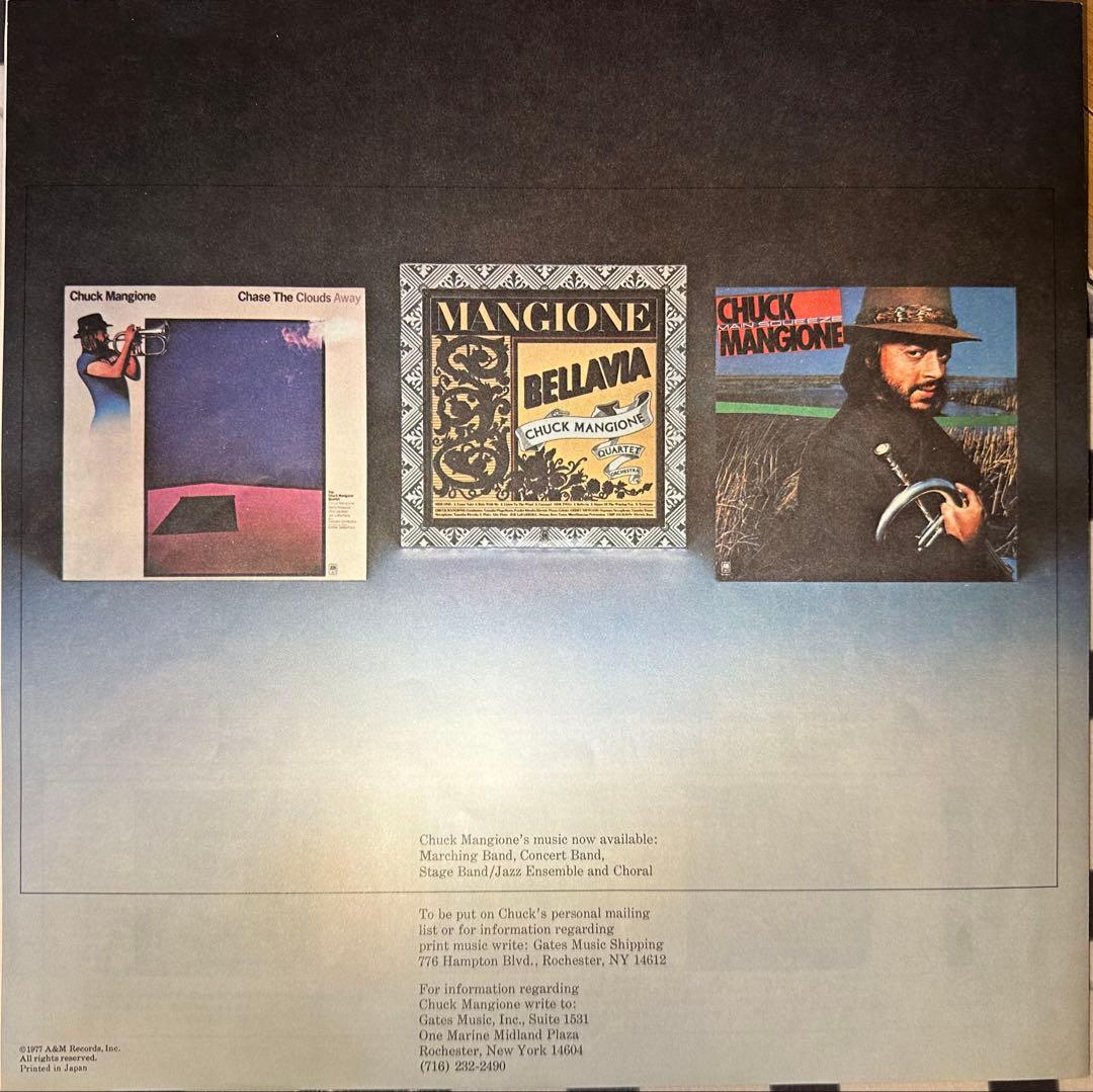 Chuck Mangione - Feels So Good - LP Vinyl Record Japan 1977 Jazz Import w/ Obi