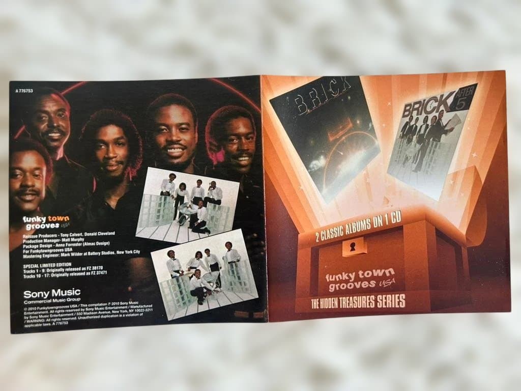 Brick - Summer Heat / After 5 CD 2-in-1 Remaster Funk Soul Boogie Rare Out-of-Pr
