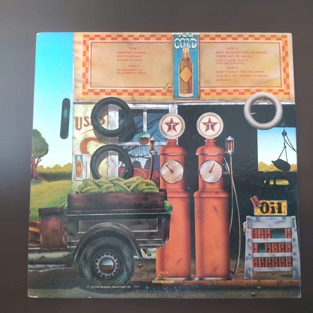 The Allman Brothers Band Wipe The Windows 2LP Japan Vinyl + Obi & Insert