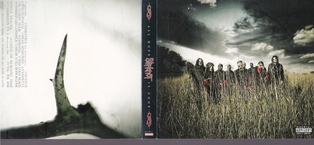 Slipknot - All Hope Is Gone 2CD+DVD Japan Press Limited Edition