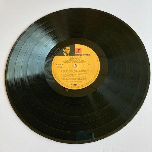 Frank Sinatra - Ol' Blue Eyes Is Back LP Vinyl Japan P-8387R w/ Obi