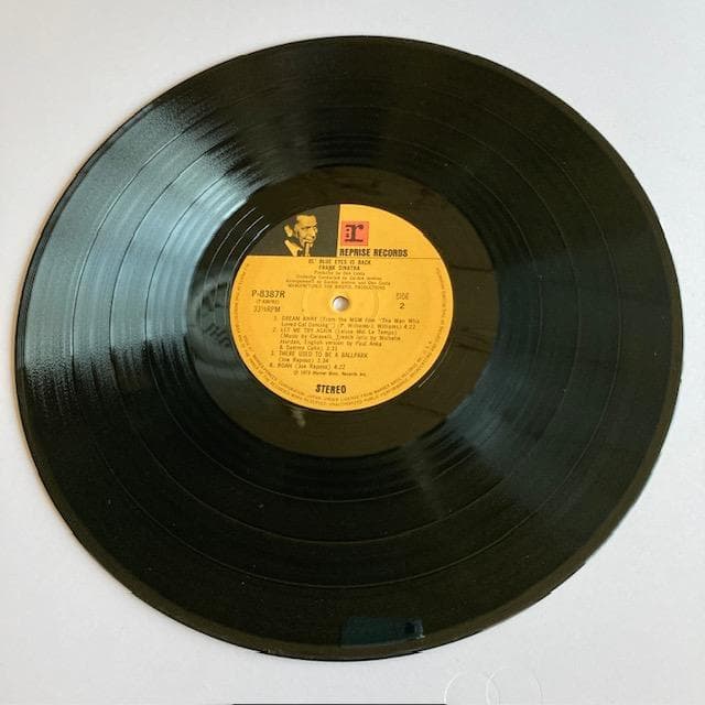 Frank Sinatra - Ol' Blue Eyes Is Back LP Vinyl Japan P-8387R w/ Obi