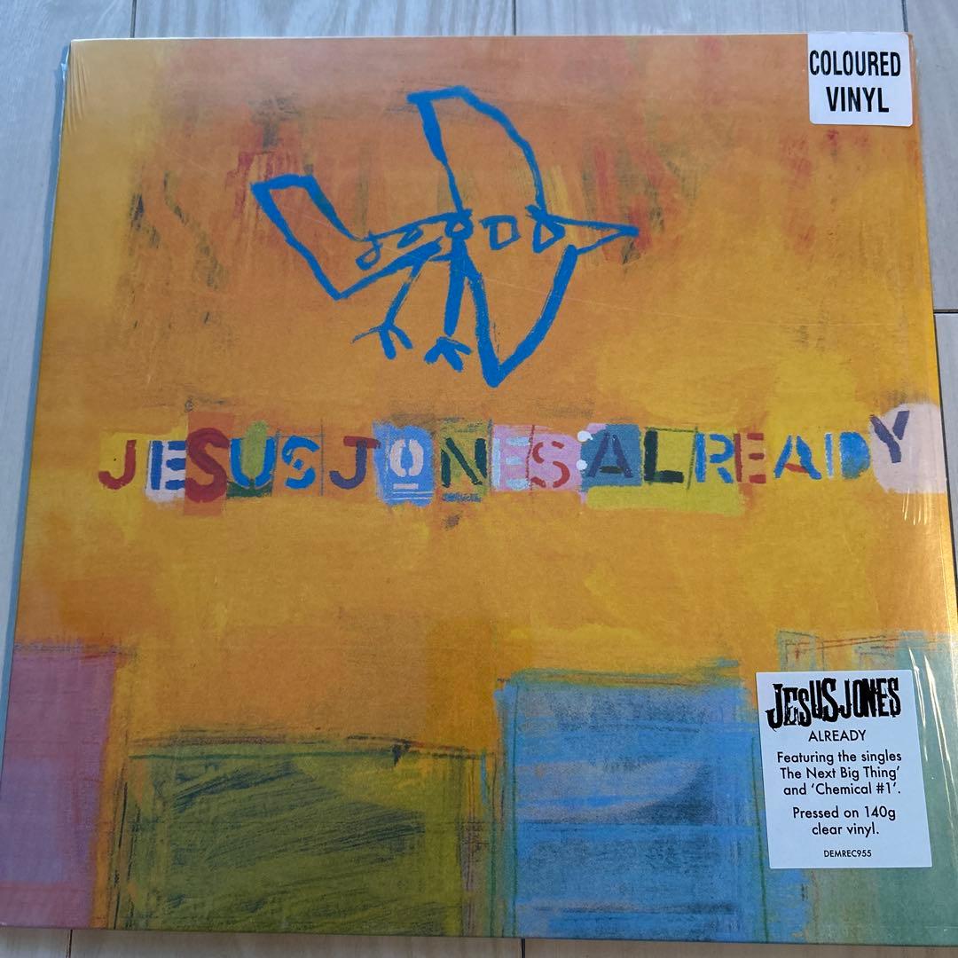 Jesus Jones - Already - 140g Clear Vinyl LP - Alternative Rock