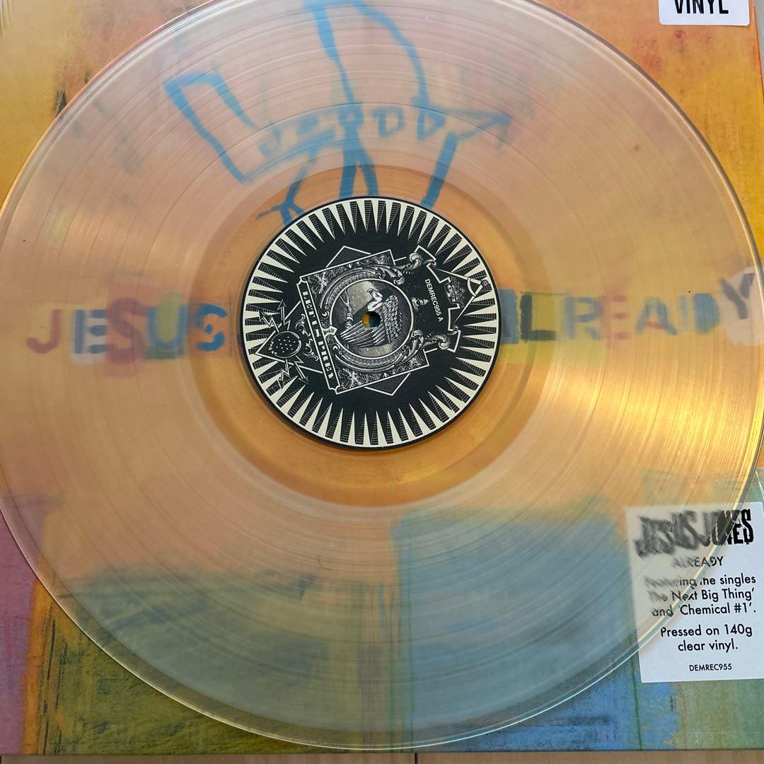 Jesus Jones - Already - 140g Clear Vinyl LP - Alternative Rock
