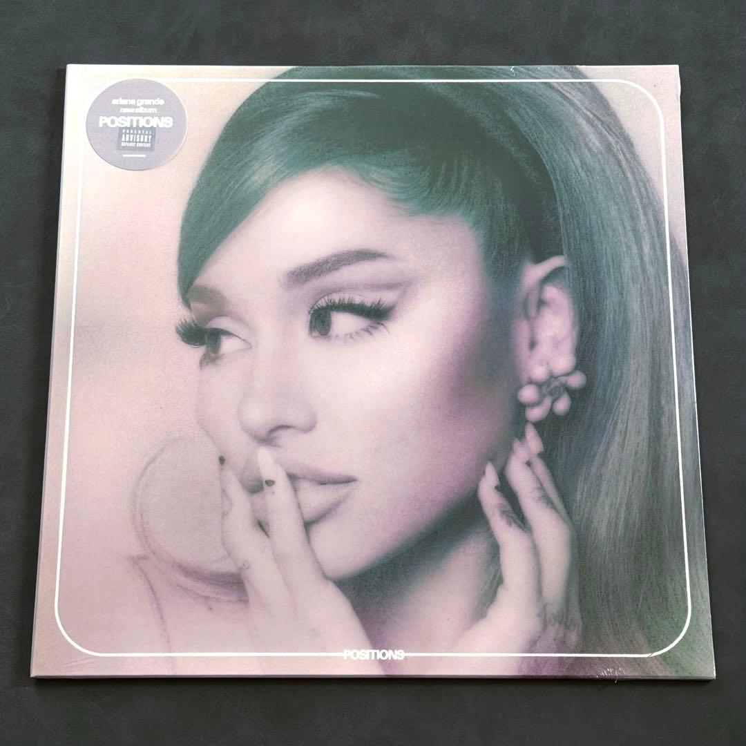 Ariana Grande - Positions Vinyl LP Coke Bottle Clear Color Record