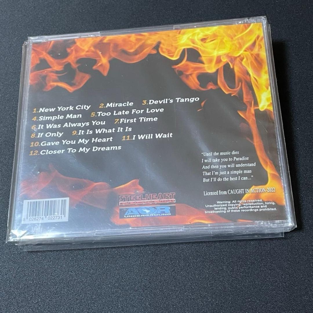 Caught in Action Devil's Tango CD 2022 Melodic Hard Rock AOR Import