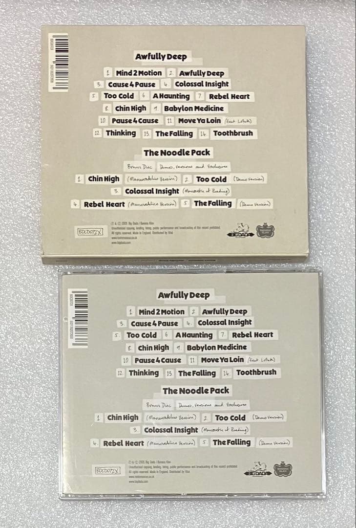 Roots Manuva - Awfully Deep 2CD Japan Press with OBI Limited Edition 2005