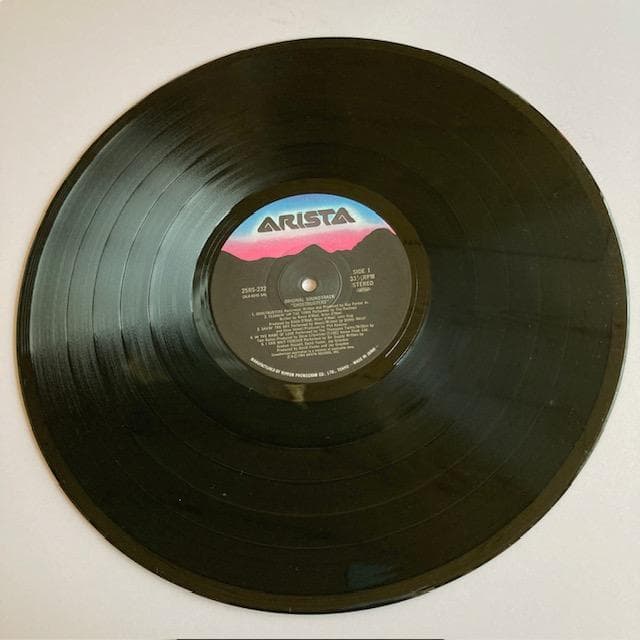 Ghostbusters Original Soundtrack LP Vinyl Japan 1984 Arista 25RS-232 w/ Obi