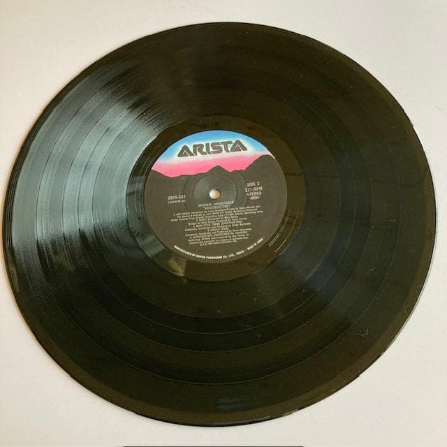 Ghostbusters Original Soundtrack LP Vinyl Japan 1984 Arista 25RS-232 w/ Obi