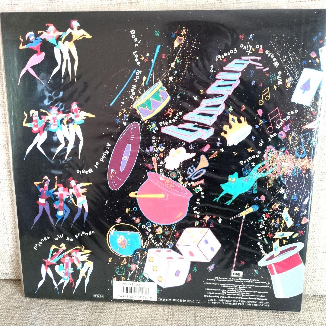 QUEEN A Kind of Magic LP Original 1986 Japan Pressing Obi Strip Vinyl Record