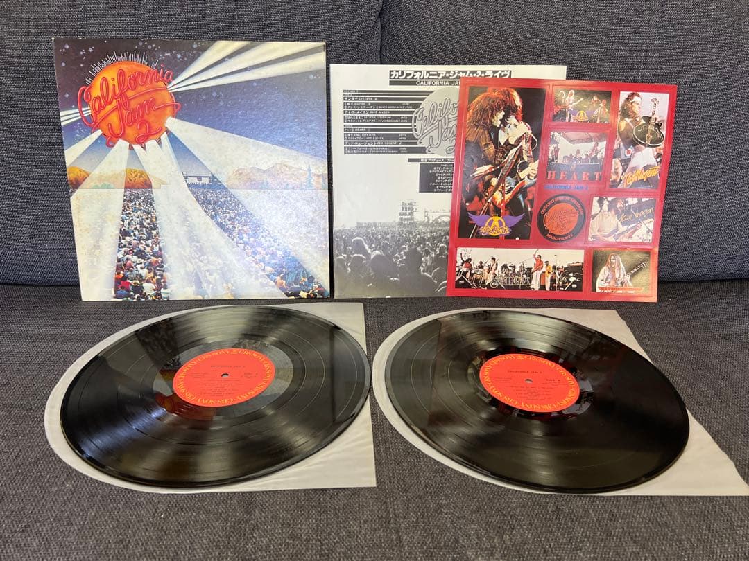 Various - California Jam 2 2LP Japan 1978 Rock Festival Compilation Vinyl 40AP10