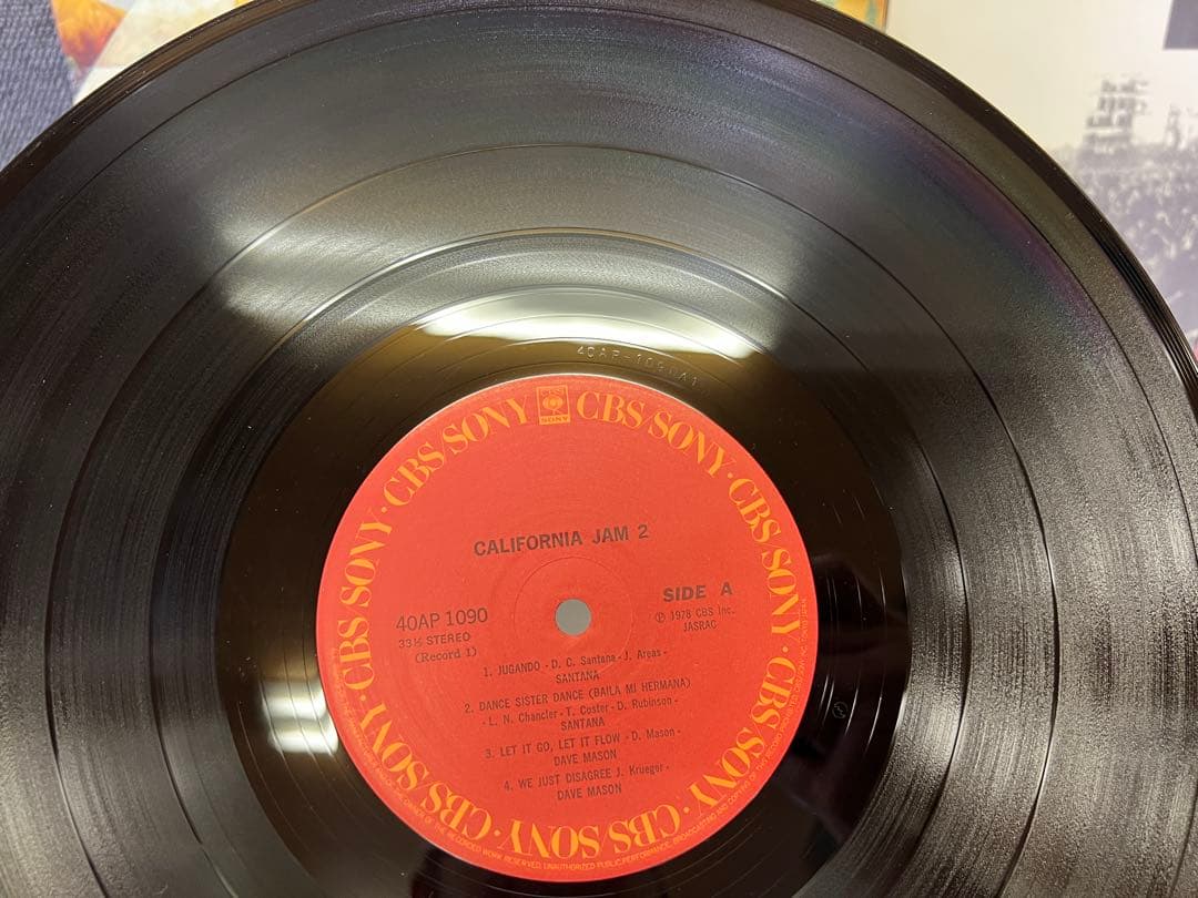 Various - California Jam 2 2LP Japan 1978 Rock Festival Compilation Vinyl 40AP10