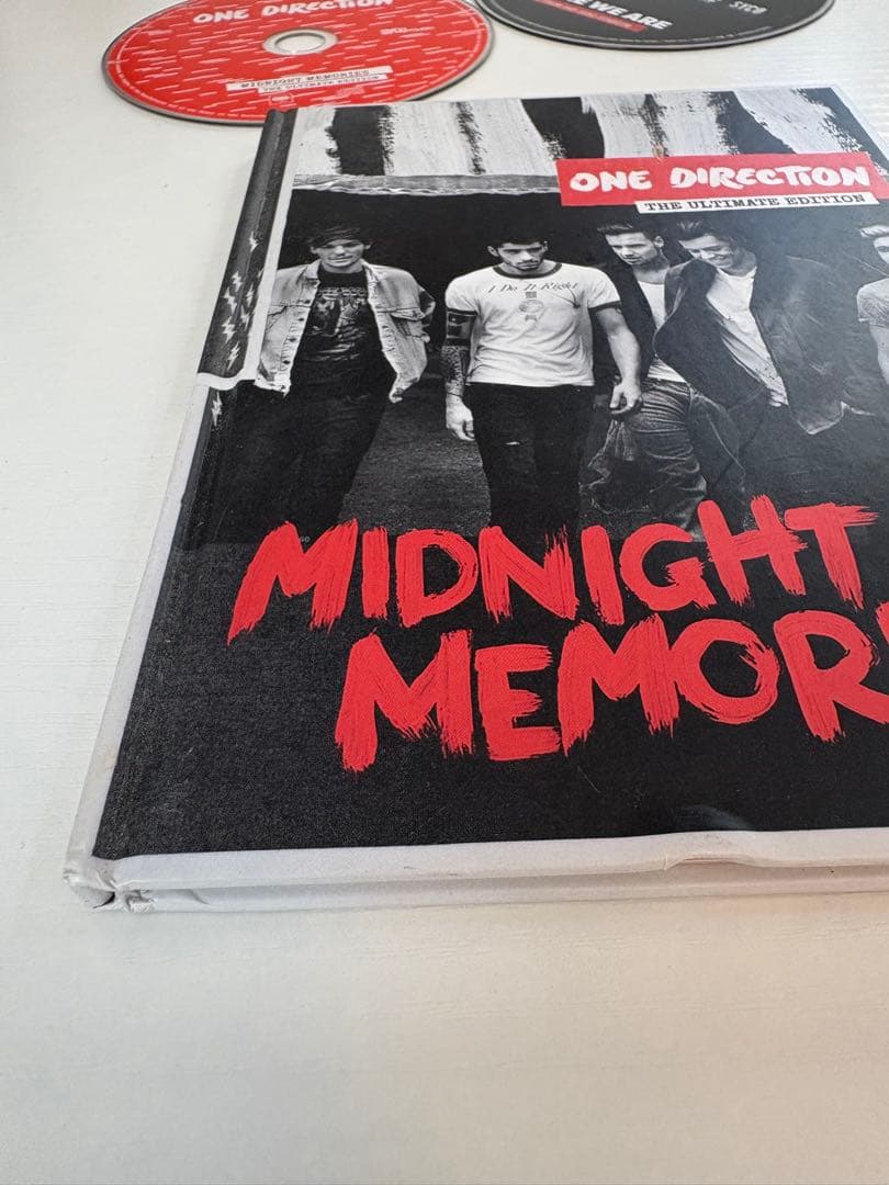 One Direction Midnight Memories The Ultimate Edition CD+DVD Japan Press